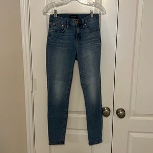 J Crew Medium Wash Skinny Jeans